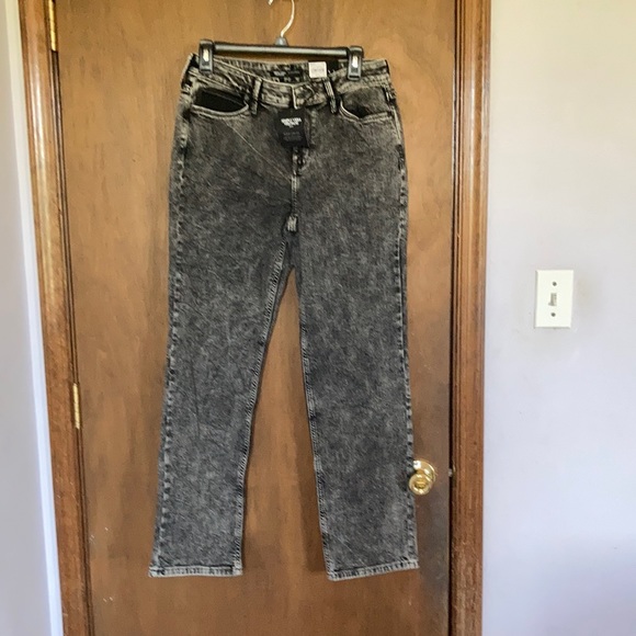 Simply Vera Vera Wang straight jean midrise w  power stretch size 12 - Picture 16 of 17